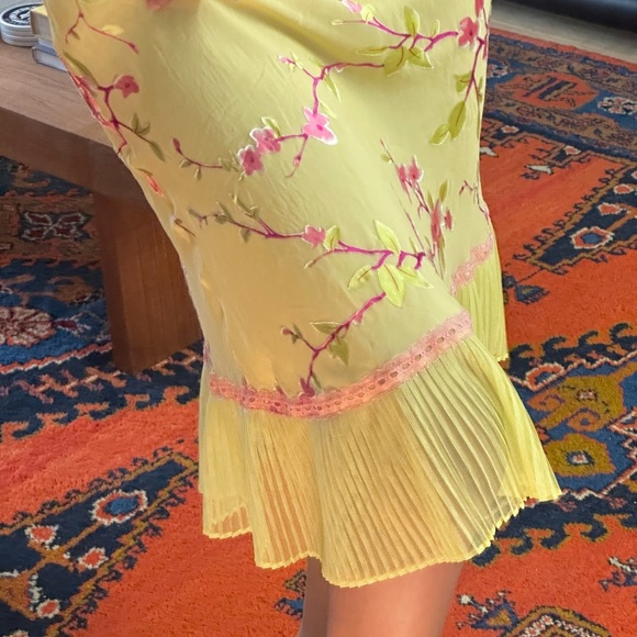 Early 00s Betsey Johnson Silk Dress - Picture 2 of 5